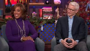Gayle King and Anderson Cooper